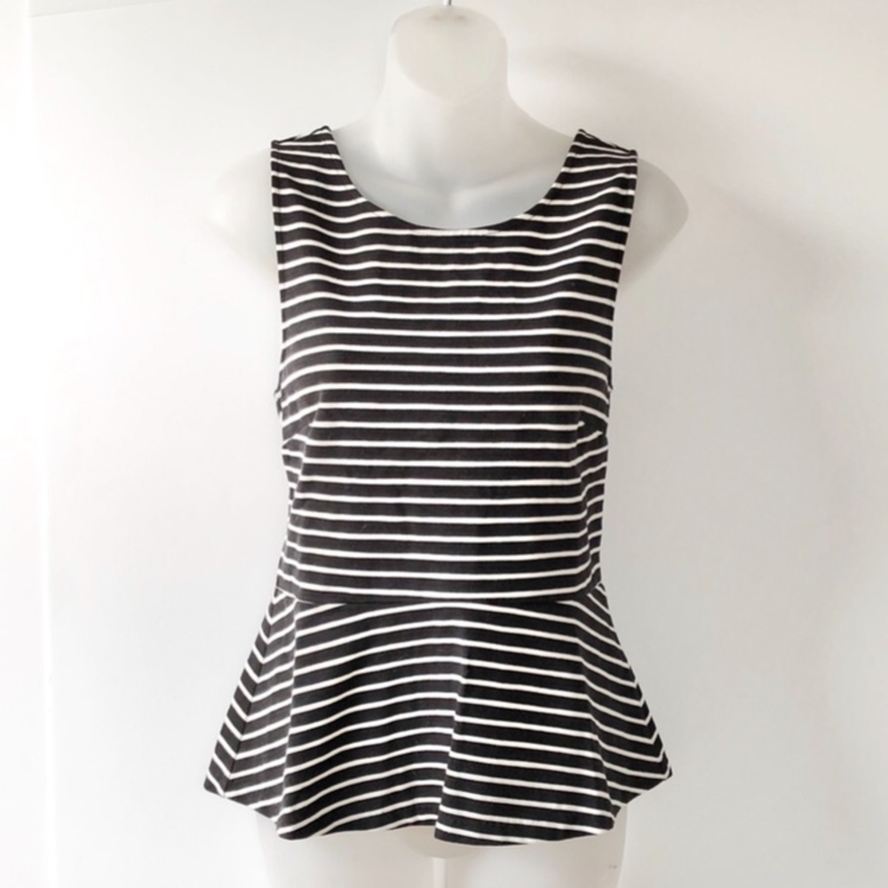 J. Crew Stripe Blouse